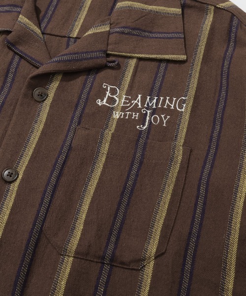 KRIFF MAYER(クリフメイヤー)の「ストライプフランネルシャツ(シャツ/ブラウス・メンズ・ダークブラウン/レンガ/ダークグリーン/ネイビー・MEDIUM/LARGE/X-LARGE)」の15枚目の写真