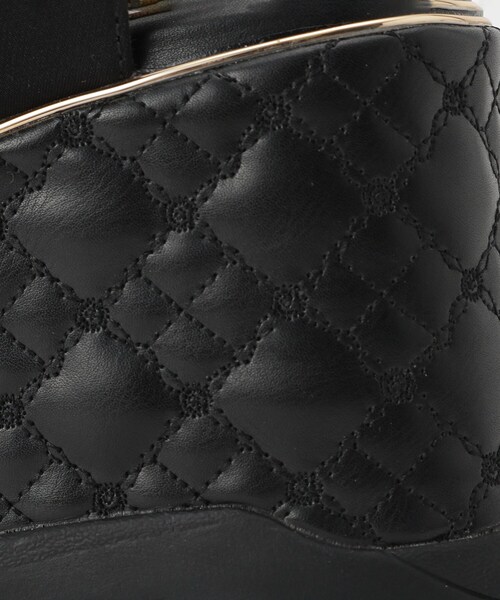 ESPERANZA(エスペランサ)の「キルティングウェッジソールスポサン(サンダル・レディース・アイボリー系8/ブラック系8・LL/S/M/L)」の12枚目の写真