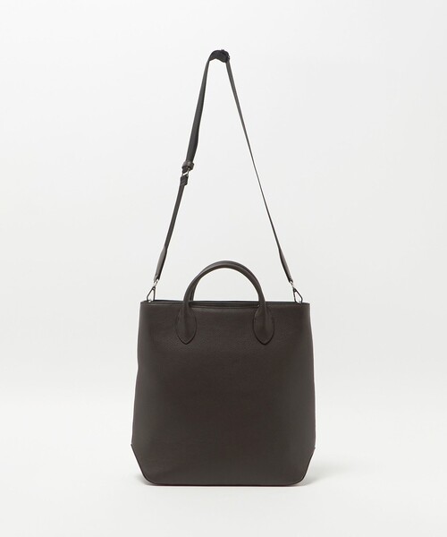 UNITED ARROWS（ユナイテッドアローズ）の「レザー ショルダートートバッグ（トートバッグ・メンズ・ブラック/ダークブラウン・FREE）」の13枚目の写真