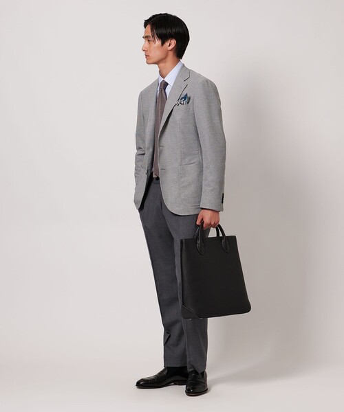 UNITED ARROWS（ユナイテッドアローズ）の「レザー ショルダートートバッグ（トートバッグ・メンズ・ブラック/ダークブラウン・FREE）」の22枚目の写真