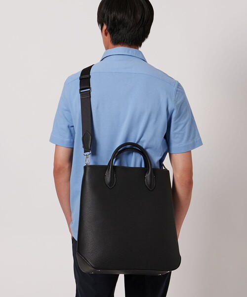 UNITED ARROWS（ユナイテッドアローズ）の「レザー ショルダートートバッグ（トートバッグ・メンズ・ブラック/ダークブラウン・FREE）」の20枚目の写真