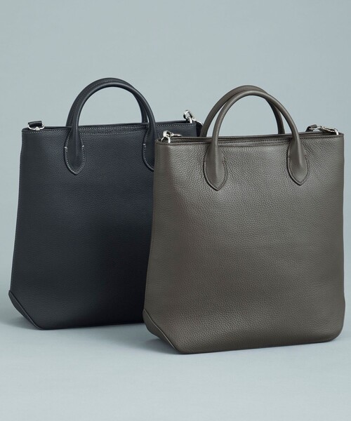 UNITED ARROWS（ユナイテッドアローズ）の「レザー ショルダートートバッグ（トートバッグ・メンズ・ブラック/ダークブラウン・FREE）」の16枚目の写真