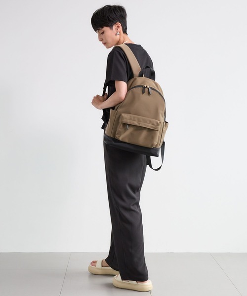 BARNYARDSTORM(バンヤードストーム)の「BARNYARDSTORM / セミテーパードトロミパンツ<セットアップ対応>(その他パンツ・レディース・レオパード/ブラック・M/S)」の8枚目の写真