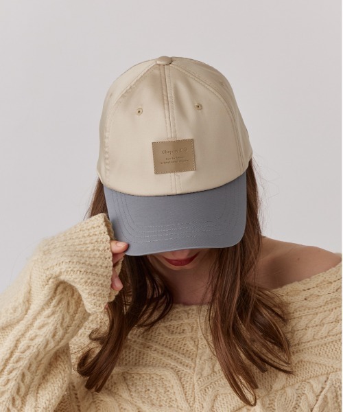 Chapeau d' O（シャポードオー）の「Chapeau d' O  Double Satin 6P Cap / シャポードオー（キャップ・レディース・ブラック/ブラウン/ベージュ・FREE）」の11枚目の写真