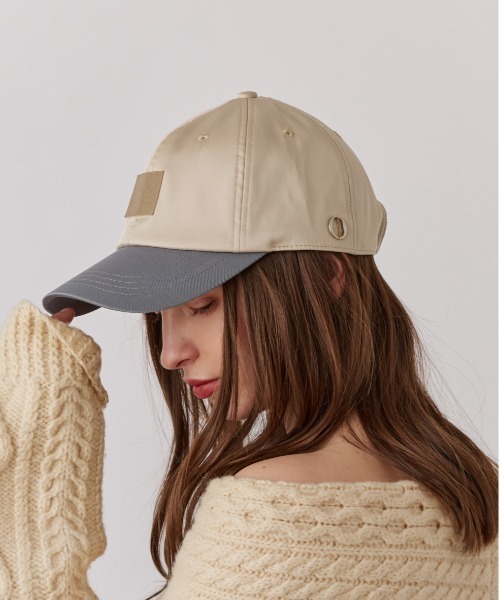 Chapeau d' O（シャポードオー）の「Chapeau d' O  Double Satin 6P Cap / シャポードオー（キャップ・レディース・ブラック/ブラウン/ベージュ・FREE）」の9枚目の写真