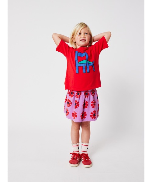 BOBO CHOSES(ボボショーズ)の「Kaleidoscope all over skirt(スカート・キッズ・パープル・4-5YEAR/6-7YEAR/8-9y/2-3YEAR)」の3枚目の写真