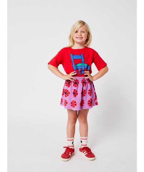 BOBO CHOSES(ボボショーズ)の「Kaleidoscope all over skirt(スカート・キッズ・パープル・4-5YEAR/6-7YEAR/8-9y/2-3YEAR)」の4枚目の写真