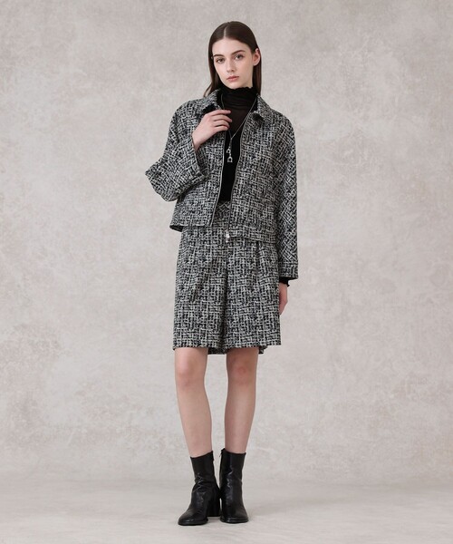 ANAYI(アナイ)の「チュールフロッキータートル プルオーバー(Tシャツ/カットソー・レディース・ブラック/ライトピンク/オフホワイト/ブラウン・38/36)」の22枚目の写真