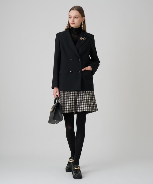 チュールフロッキータートル プルオーバー（Tシャツ/カットソー