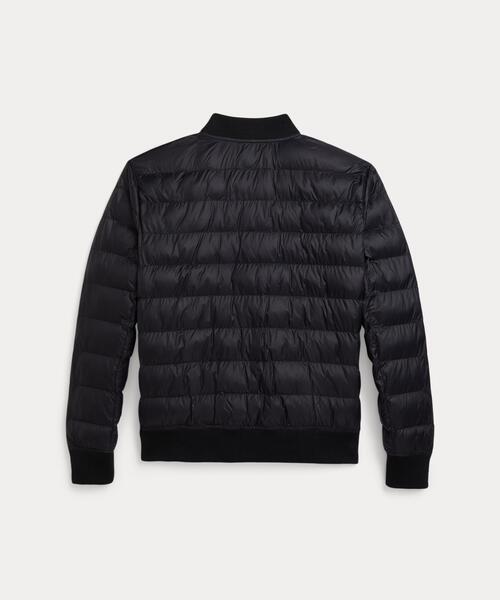 POLO RALPH LAUREN CHILDRENSWEAR（ポロ ラルフ ローレン チルドレンズウェア）の「キルテッド ベースボール ジャケット（その他アウター・キッズ・ブラック系1・L/M/S/XL）」の2枚目の写真