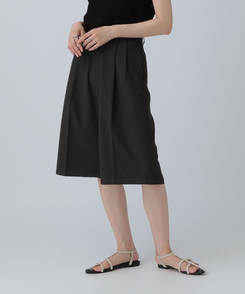 LEPSIM（レプシィム）の「膝下ハーフパンツ　495884（その他パンツ・レディース・ブラック/ブラウン・FREE）」の4枚目の写真