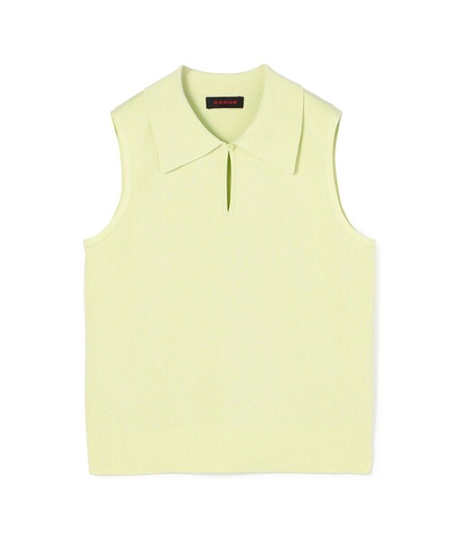CABaN ファインポリエステル ビッグカラーノースリーブ　美品 96532513_37_d_500.jpg