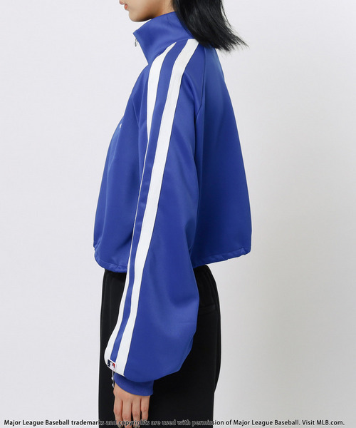 BACK TO THE FIELD（バック トゥー ザ フィールド）の「【MLB】ハーフZIPトラックトップス（Tシャツ/カットソー・レディース・ブラック/ブルー/ホワイト・FREE）」の17枚目の写真