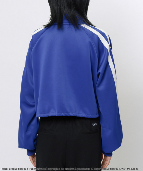 BACK TO THE FIELD（バック トゥー ザ フィールド）の「【MLB】ハーフZIPトラックトップス（Tシャツ/カットソー・レディース・ブラック/ブルー/ホワイト・FREE）」の18枚目の写真