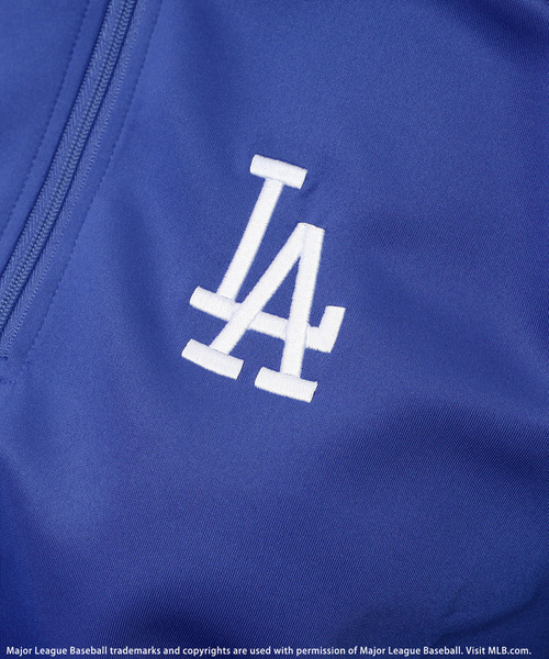 BACK TO THE FIELD（バック トゥー ザ フィールド）の「【MLB】ハーフZIPトラックトップス（Tシャツ/カットソー・レディース・ブラック/ブルー/ホワイト・FREE）」の20枚目の写真