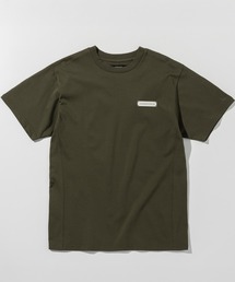 1PIU1UGUALE3 RELAX(ウノピゥウノウグァーレトレ リラックス)シルバーロゴプレート シルケット生地 カットソー 半袖Tシャツ