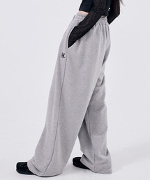 【UNISEX】WOOALONG／シグネチャワイドパンツ
