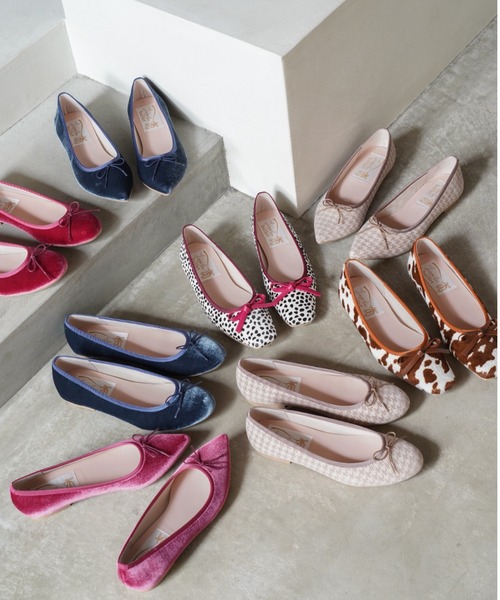 セール ポインテッドトゥバレエシューズ B4613A バレエシューズ Launa lea ballet ラウナレア バレエ のファッション通販