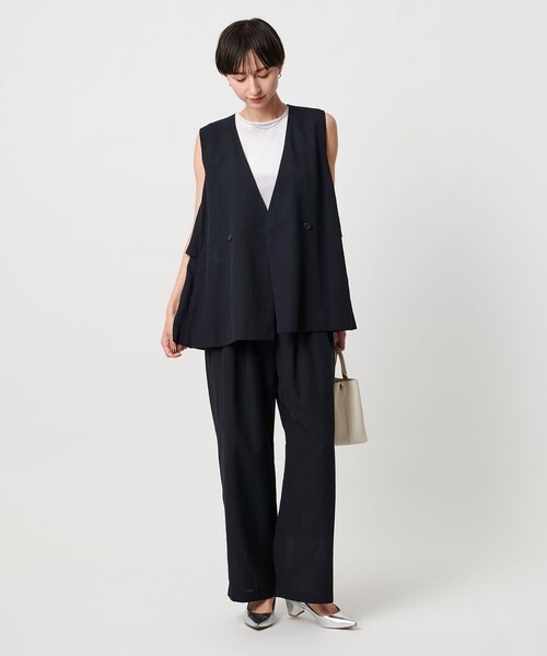 シアー イージー ワイド パンツ ‐ウォッシャブル‐（その他パンツ