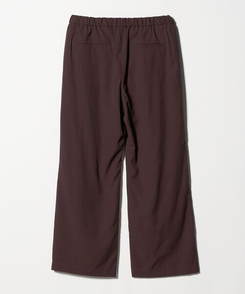 UNITED ARROWS（ユナイテッドアローズ）の「シアー イージー ワイド パンツ ‐ウォッシャブル‐（その他パンツ・レディース・ダークブラウン/ベージュ/ネイビー・38/36）」の14枚目の写真