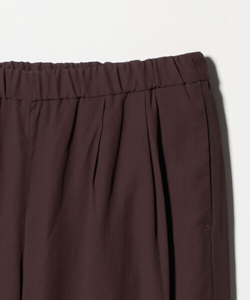 UNITED ARROWS（ユナイテッドアローズ）の「シアー イージー ワイド パンツ ‐ウォッシャブル‐（その他パンツ・レディース・ダークブラウン/ベージュ/ネイビー・38/36）」の13枚目の写真