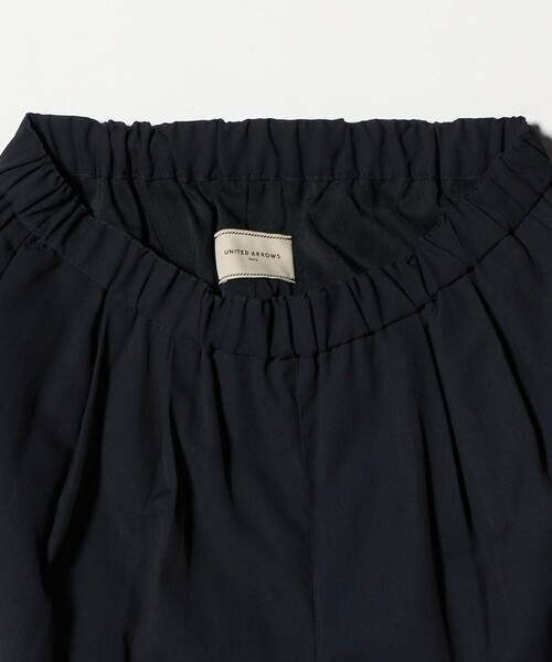 UNITED ARROWS（ユナイテッドアローズ）の「シアー イージー ワイド パンツ ‐ウォッシャブル‐（その他パンツ・レディース・ダークブラウン/ベージュ/ネイビー・38/36）」の7枚目の写真