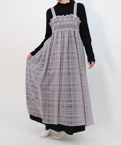 haupia（ハウピア）の「雨の妖精【ワンピース】（ワンピース・レディース・ラベンダー/ホワイト/ブラック・MEDIUM）」の3枚目の写真