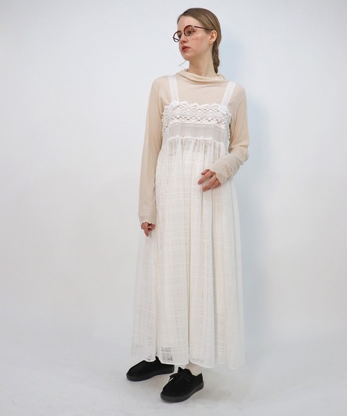 haupia（ハウピア）の「雨の妖精【ワンピース】（ワンピース・レディース・ラベンダー/ホワイト/ブラック・MEDIUM）」の7枚目の写真