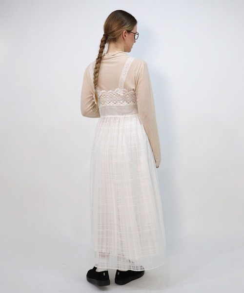 haupia（ハウピア）の「雨の妖精【ワンピース】（ワンピース・レディース・ラベンダー/ホワイト/ブラック・MEDIUM）」の9枚目の写真