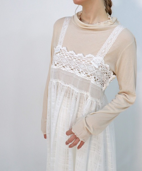 haupia（ハウピア）の「雨の妖精【ワンピース】（ワンピース・レディース・ラベンダー/ホワイト/ブラック・MEDIUM）」の10枚目の写真