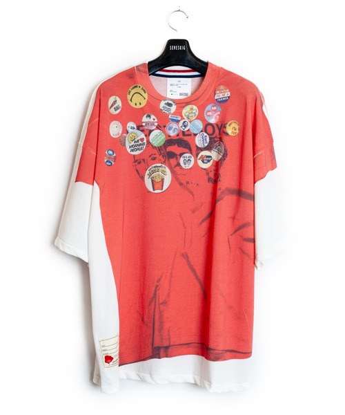 SEVESKIG シャツ SEVESKIG（セヴシグ）の「SEVESKIG × KAWASAKI EMBROIDERY LOGO