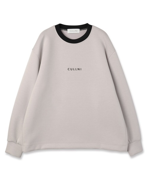 【クルニ】スウェット　美品　サテン　プルオーバー　１　M　Cullni クルニ】スウェット 美品 サテン プルオーバー 1 M Cullni