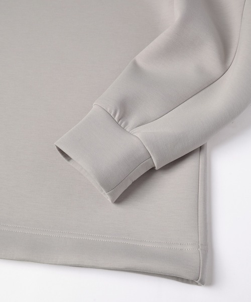 CULLNI(クルニ)の「CULLNI Logo Embroidery Long Sleeve Pullover(スウェット・メンズ・グレー/グレイッシュベージュ/ブラック/ライトパープル/グリーン・2/1/0)」の11枚目の写真