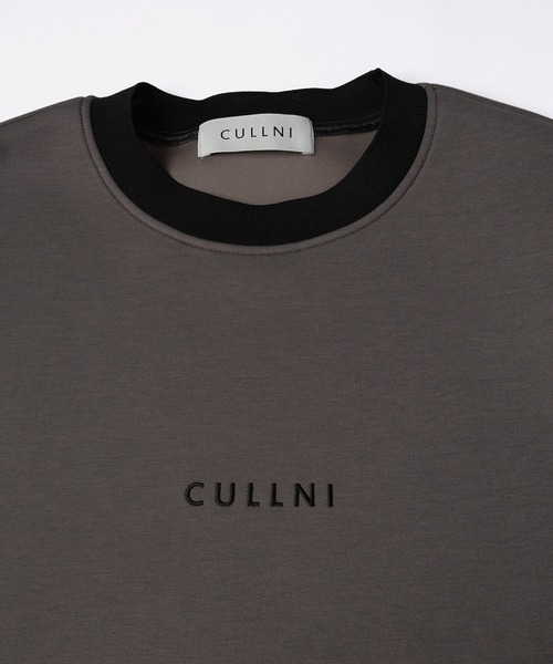 CULLNI Logo Embroidery Long Sleeve Pullover（スウェット