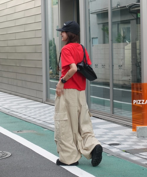 TEEN BOOP（ティーンブープ）の「ルーズミリタリーパンツ（その他パンツ・レディース・カーキ/ベージュ/ブラック・FREE）」の15枚目の写真