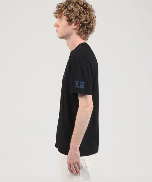JAMES PERSE(ジェームスパース)の「CALIFORNIA グラフィックTシャツ MLJ3311CAL(Tシャツ/カットソー・メンズ・ブルー/ブラック・3/2/0/1)」の5枚目の写真