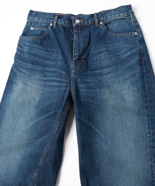 JIEDA（ジエダ）の「USED TWIST DENIM PANTS（デニムパンツ・メンズ・ブラック/インディゴブルー・1/2）」の22枚目の写真