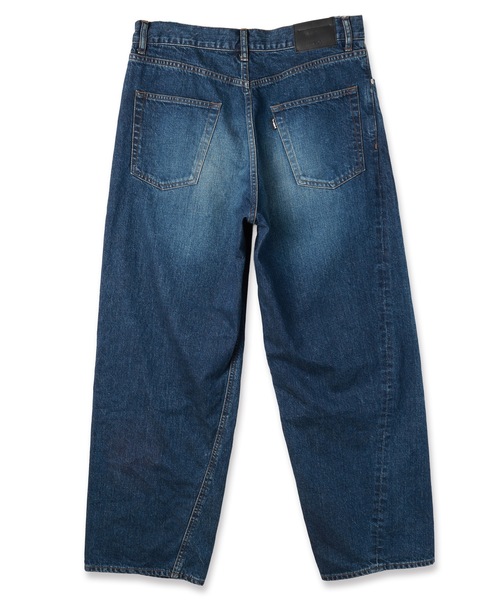 JIEDA（ジエダ）の「USED TWIST DENIM PANTS（デニムパンツ・メンズ・ブラック/インディゴブルー・1/2）」の16枚目の写真