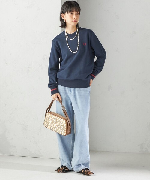 SHIPS [SHIPS別注]フレッドペリー SHIPS別注】FRED PERRY: SINGLE TIPPED SWEAT（スウェット