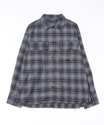 DANKE SCHON | DankeSchon/ダンケシェーン/CUTOFF CHECK SHIRTS(シャツ/ブラウス)