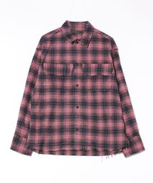 DANKE SCHON | DankeSchon/ダンケシェーン/CUTOFF CHECK SHIRTS(シャツ/ブラウス)