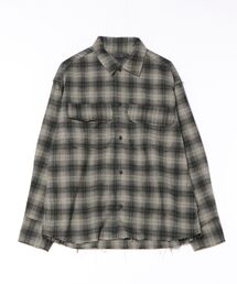 DANKE SCHON | DankeSchon/ダンケシェーン/CUTOFF CHECK SHIRTS(シャツ/ブラウス)