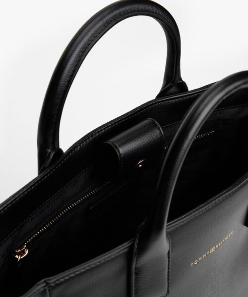 TOMMY HILFIGER(トミーヒルフィガー)の「カジュアルトートバッグ(トートバッグ・レディース・ベージュ/ブラック・FREE)」の9枚目の写真