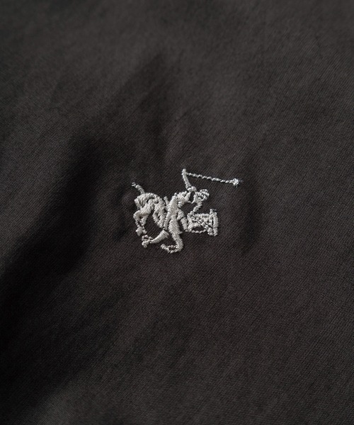 BEVERLY HILLS POLO CLUB(ビバリーヒルズポロクラブ)の「【71】【BEVERLY HILLS POLO CLUB/ビバリーヒルズポロクラブ】ワンポイント刺繍 ルーズシルエット シアーシャツ(シャツ/ブラウス・レディース・ライトパープル/ホワイト/ブルー/チャコールグレー・L/M)」の8枚目の写真