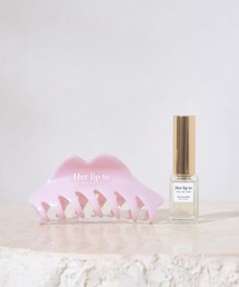 Her lip to BEAUTY(n[bvgDr[eB[)LIP SHAPE HAIR CLIP SET - FULL OF LOVE -()