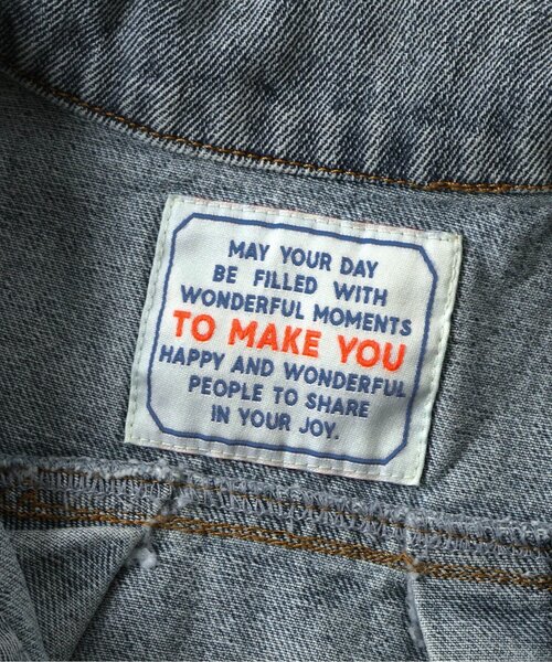 BREEZE（ブリーズ）の「【ジュニア対応】ハートポケットブルゾン（ブルゾン・キッズ・ブラウン/サックスブルー・80/90/100/110/120/130/140）」の7枚目の写真