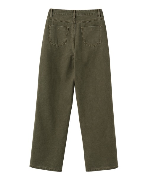 GENERAL IDEA（ジェネラルアイデア）の「GENERAL IDEA/ジェネラルアイディア pigment washing cotton denim pants デニムパンツ（デニムパンツ・レディース・カーキ/ベージュ/ピンク・M/L/S）」の16枚目の写真