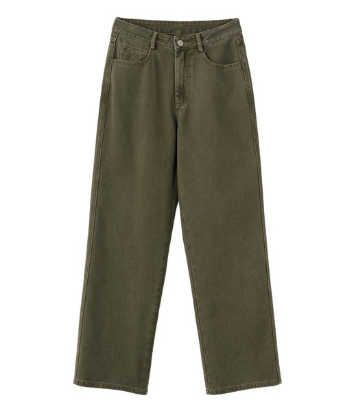GENERAL IDEA（ジェネラルアイデア）の「GENERAL IDEA/ジェネラルアイディア pigment washing cotton denim pants デニムパンツ（デニムパンツ・レディース・カーキ/ベージュ/ピンク・M/L/S）」の15枚目の写真