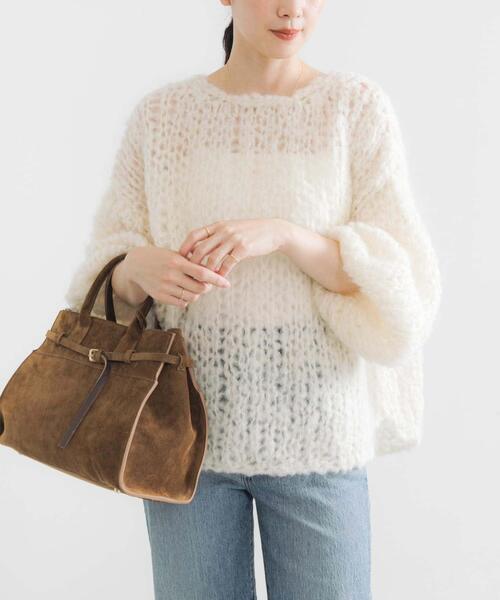 モヘヤルーズハンドニット（ニット/セーター）｜URBAN RESEARCH