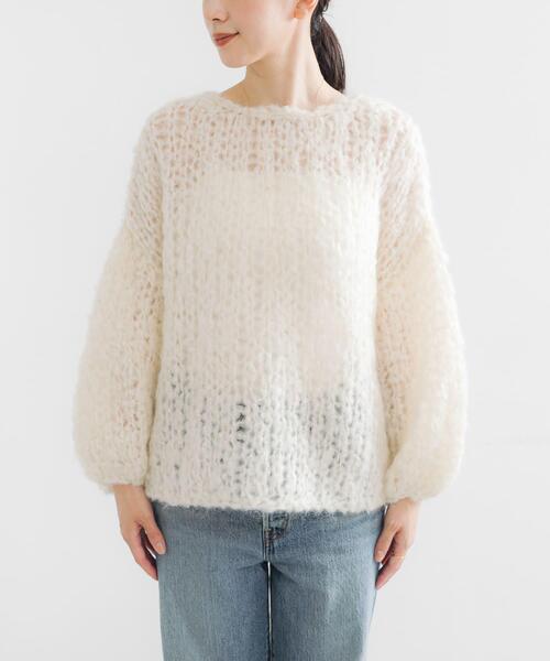 モヘヤルーズハンドニット（ニット/セーター）｜URBAN RESEARCH